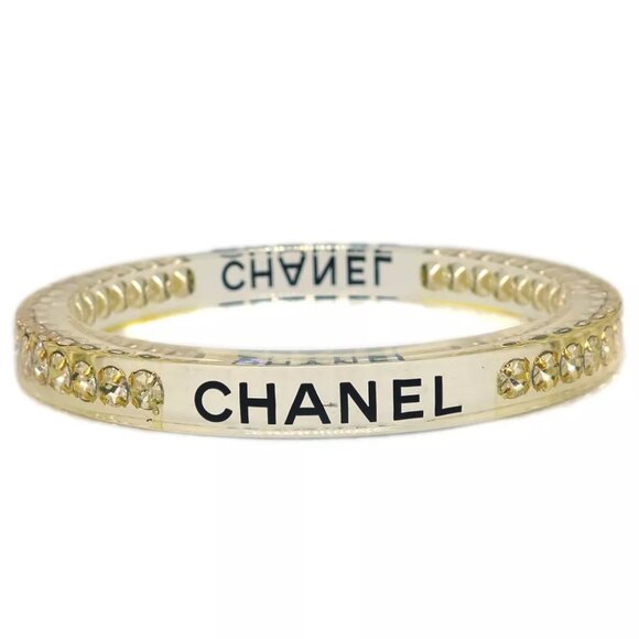 Chanel Bangle Rhinestone Clear 05P - Picture 1 of 4